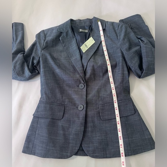 7TH Ave‎ NY & CO~Long sleeve lined Blazer career/Business Sz 0 New w/tag button - Picture 4 of 9